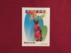 1991-92 Skybox Basketball - MICHAEL JORDAN #572 "Skybox Salutes" - Chicago Bulls - Picture 1 of 2