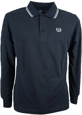 POLO IN PIQUET MANICA LUNGA BE BOARD TAGLIE FORTI ART 9004 BIG 7XL - 8XL -9XL - Image 1 of 4