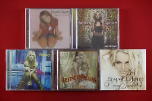 Britney Spears Baby One More Time oops I did it again Circus + More 5 CD Lot NEW - Picture 1 of 8