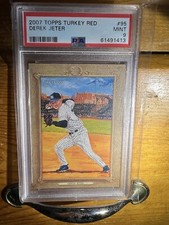 DEREK JETER  PSA 9 2007 Topps Turkey Red #95