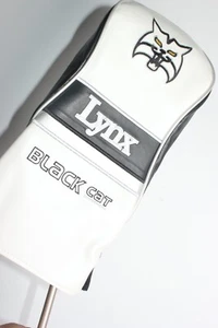 NUEVO LYNX BLANCO/NEGRO 1 MADERA FUNDA PARA CONDUCTOR SE ADAPTA A TODOS LOS CABEZALES GRANDES 460CC - Imagen 1 de 8