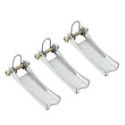 2.5 Inch Replacement Hooks Latch, 3 Pack Metal Towing Receiver Hitch, Silver