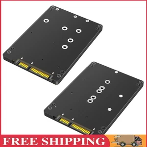6Gbps M.2 NGFF B-key & MSATA SSD To SATA 3.0 External Hard Drive Box SSD Case - Bild 1 von 14