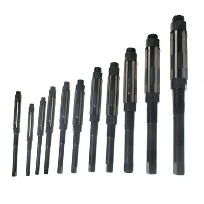 11 Pcs Set Adjustable Hand Reamer H4 to H14 ( 15/32"- 1.1/2" ) High Speed Steel - Image 1 of 4