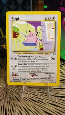 Piepi  30/111, Neo Genesis, Deutsch, Pokemon Karten NM - Bild 1 von 2