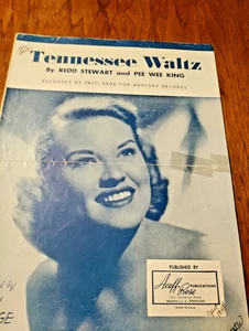 NOTEN TENNESSEE WALZER PATTI SEITE 1948 - Bild 1 von 3