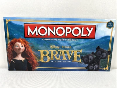 Juego de mesa MONOPOLY BRAVE Edición Coleccionista Disney Pixar 2012 Difícil de encontrar Completo Foto 1 de 4