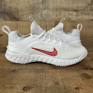 Nike Ohio State Buckeyes PE Men’s Size 8 Huarache 9 Elite Lacrosse LAX Turf NEW - Picture 1 of 13