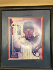 KERRY HOLZ SIGNIERT CHICAGO CUBS HALL OF FAME KRUG FOTORAHMEN - COA - Bild 1 von 4