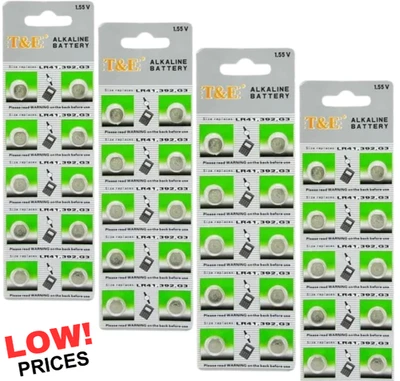LR44 Battery LR41 LR1130 LR43 LR936 LR754 Alkaline 1.5v Coin Cell Button Battery - Image 1 of 4