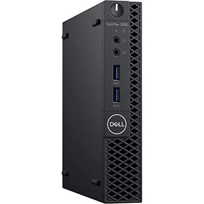 Micro computadora de escritorio Dell OptiPlex 3060, Intel Core i3-8100T 3,1 GHz Foto 1 de 4