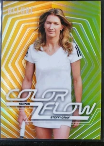 2025 UD Allure SE Steffi Graf Color Flow Orange Yellow #/249 MINT - Bild 1 von 2