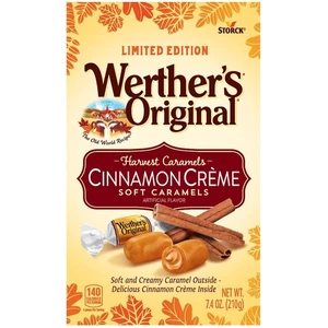 Werther's Original weiche Zimt Creme Karamellen, 7,4 Oz Beutel - Bild 1 von 6