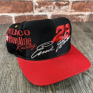 VTG ERNIE IRVAN 28 LOGO 7  TEXACO Hat Cap Snapback NASCAR - Picture 1 of 8