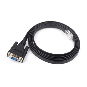RS232 to RJ45 Console Debugging Cable for Desktops, Laptops, and Tablets 1.8m - Afbeelding 1 van 8
