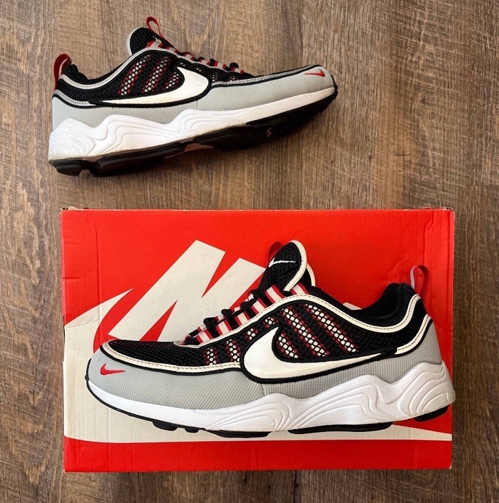 Nike Zoom Spiridon 16 Black Grey for Sale | Authenticity Nike Zoom Spiridon 16 Black Grey for Sale | Authenticity