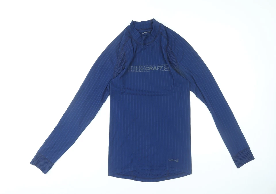 Craft Men’s Blue Long Sleeve Athletic Pullover T-Shirt S - Image 1 of 4