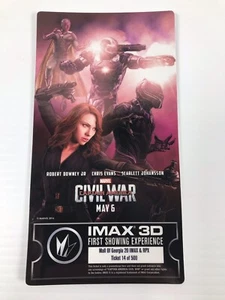 Marvel Captain America Civil War Collector Ticket LE500 - Bild 1 von 3