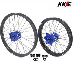 KKE 21/19 CNC Dirt Bike Wheels Rim for Kawasaki KX250 2019-2024 KX450X 2022-2024 - Picture 1 of 11