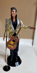 12" Elvis Presley Puppenmikrofon 1995 Mattel Barbie liebt Elvis Sammlung - Bild 1 von 6