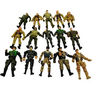 Lot Of 15 Chap Mei Soldier Force Action Figures Military Army Fig Boy Toys Kids - Picture 1 of 17