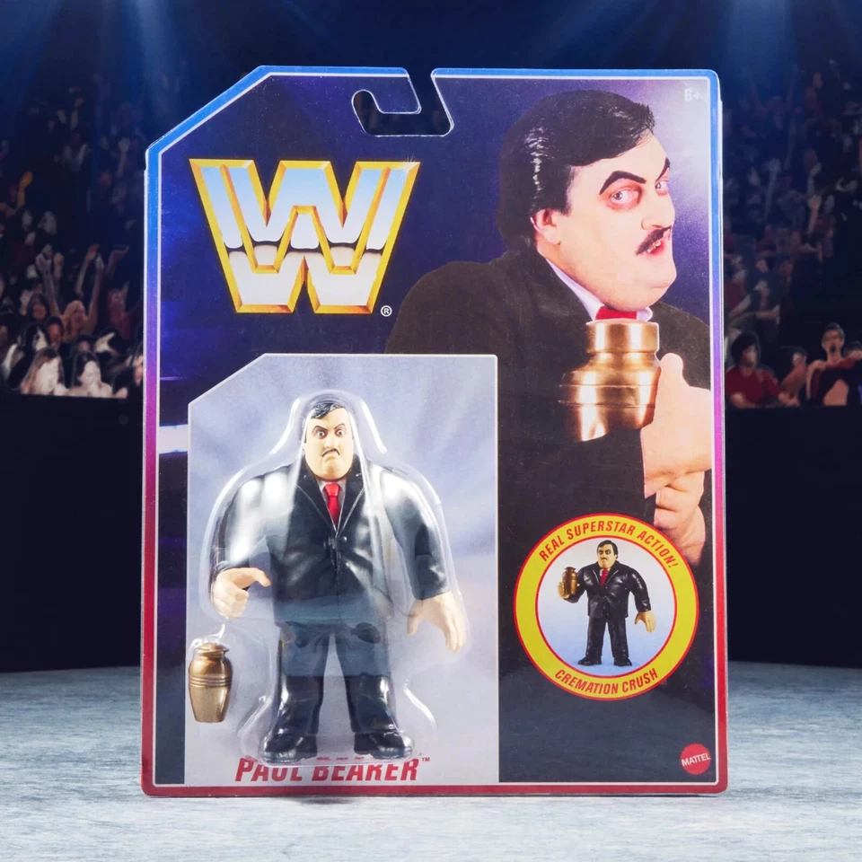 WWE WWF Paul Bearer Mattel Retro Action Figure Factory Sealed Pro Wrestling - Image 1 of 1