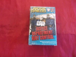 WARLORD GAMES JUDGE DREDD JUSTICE DEPARTMENT RIOT CONTROL