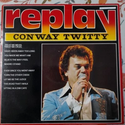 Conway Twitty - Replay - Vinyl Album 1983 - Image 1 of 4