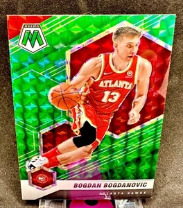 2020-21 Panini Mosaic Mosaic Green #200 Bogdan Bogdanovic - Picture 1 of 2