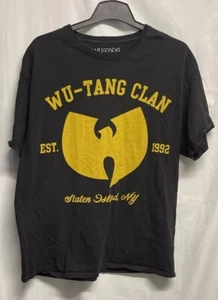 Wu Tang Clan Wu Wear Shirt Vintage Y2K Est 1992 Staten Island New York Rap XL - Picture 1 of 3