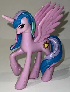 My Little Pony MLP Princess Celestia Vinyl Figure Pink Winged Unicorn 2010 - Picture 1 of 7