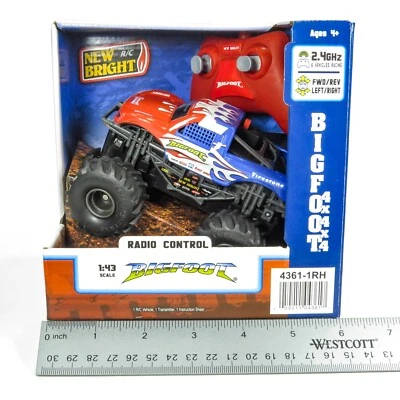 Bigfoot Radio Control Monster Truck Función Completa RC 1:43 2023 Nuevo Brillante ¡NUEVO!! Foto 1 de 4