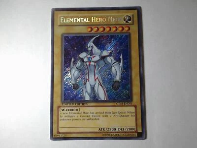 Yugioh ELEMENTAR-HELD NEOS , ct03-en001 Secret Rare englisch NM Limitiert - Bild 1 von 3