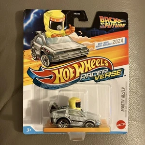 Hot Wheels Racer Verse Marty McFly Regreso al Futuro DeLorean 2024 - Imagen 1 de 7