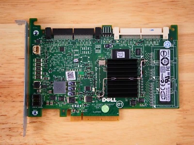 Dell T774H PERC 6/I SAS-1 3Gbps RAID Controller 256MB cache - Image 1 of 3