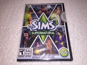 Sims 3: Supernatural (Windows/Mac DVD-ROM, 2012) Expansion Pack Brand New Sealed - Picture 1 of 6