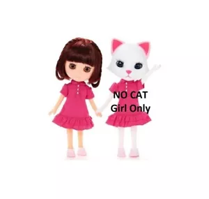 PetWORKS Odeco Chan and Nikki Girl Doll in Pink Polo Dress MIB New Never Used - Picture 1 of 6