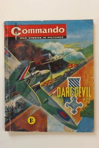 KOMMANDO COMIC KRIEGSGESCHICHTEN IN BILDERN Nr.20 DARE DEVIL D.F.C. GN3963 - Bild 1 von 3