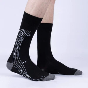 Sock It To Me Men's Crew Socks - Music is My Forte (UK 6-12) - Picture 1 of 2