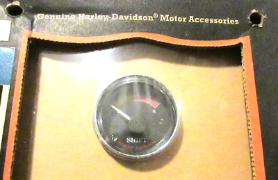 Genuine Harley-Davidson 1.5" Shift Gauge XL Dyna Softail FLHR Multi-Fit 74489-04 - Image 1 of 2