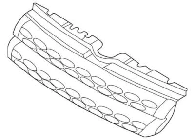 Genuine Land-Rover Grille LR076020 - Image 1 of 2