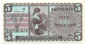 United States - MPC Military Payment Certificate - 5 Dollars - Series 661 - UNC - Picture 1 of 2