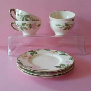 Franciscan Desert Rose Tea Coffee Cups & Saucers England - Picture 1 of 7