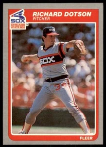 1985 Fleer Richard Dotson 103 Baseballl Cards #511 - Picture 1 of 2
