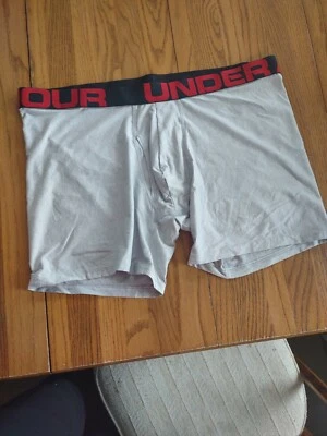 3XL Under Armour Briefs Grey-Brand New-SHIPS N 24 HOURS - Image 1 of 4