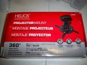 Helios Universal Projektor Deckenhalterung 360 schwenkbar schwere Stärke Stahl Hardware - Bild 1 von 1