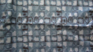 Northcott "SU CASA" 907 by Debbie Caffrey QUILT FABRIC Blue Squares 18x44* - Picture 1 of 5