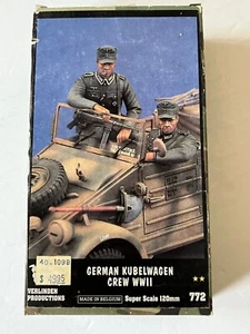 German kubelwagen crew WW2 - Picture 1 of 1