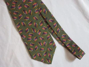 Colección de cócteles de corbata para hombre Bloody Mary bajo microscopio 100 % seda EE. UU. - Imagen 1 de 4