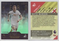 2017-18 Topps Premier League Gold Terrace Hero Green /100 Alfie Mawson Rookie RC